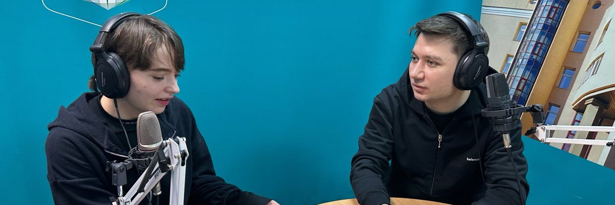 Микола Овчаров на студентському подкасті Radio BG: про риторику, книги та розвиток комунікаційних навичок